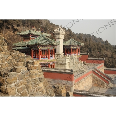 Revolving Archives (Zhuanlun Zang) in the Summer Palace in Beijing