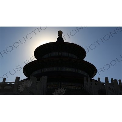 Hall of Prayer for Good Harvests (Qi Nian Dian) in the Temple of Heaven (Tiantan) in Beijing