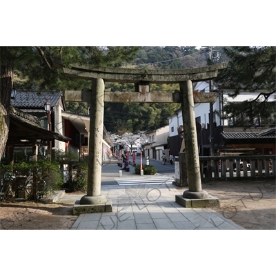 Torii in Kinosaki Onsen