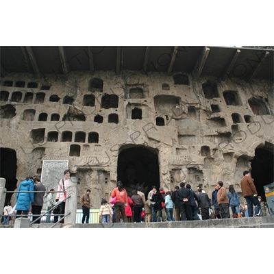 Three Binyang Caves (Binyang Sandong) at the Longmen Grottoes (Longmen Shiku) near Luoyang