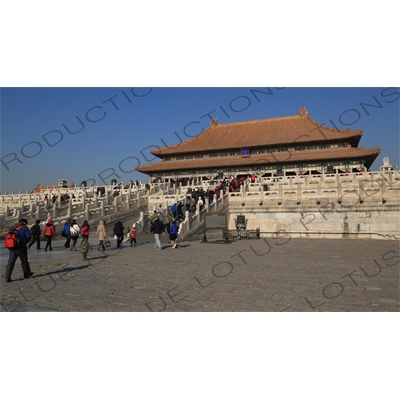 Hall of Supreme Harmony (Taihe Dian) in the Forbidden City in Beijing