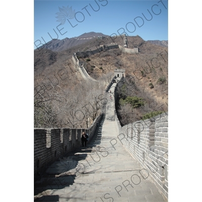 Mutianyu Section of the Great Wall of China (Wanli Changcheng) near Beijing