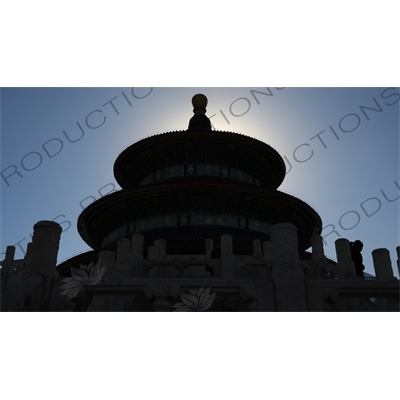 Hall of Prayer for Good Harvests (Qi Nian Dian) in the Temple of Heaven (Tiantan) in Beijing