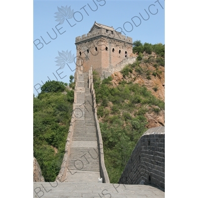 Little Jinshan Building/Tower (Xiao Jinshan Lou) on the Jinshanling Section of the Great Wall of China