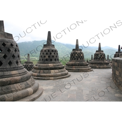 A Terrace of Borobudur