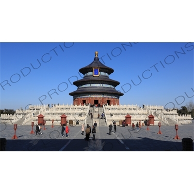 Hall of Prayer for Good Harvests (Qi Nian Dian) in the Temple of Heaven (Tiantan) in Beijing