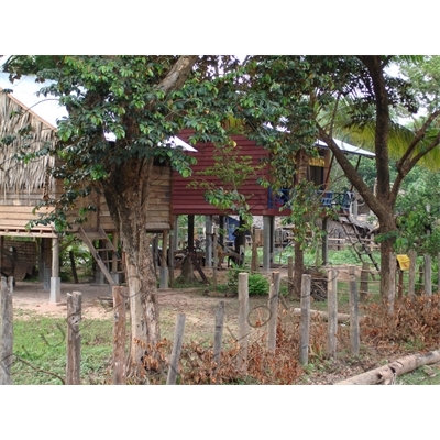 Stilt Houses in Angkor