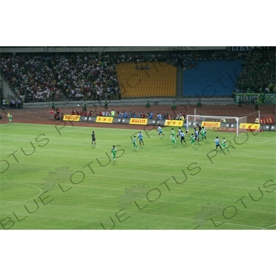 Chinese Super League Match between Beijing Guoan and Dalian Shide at the Workers' Stadium (Gongren Tiyuchang) in Beijing