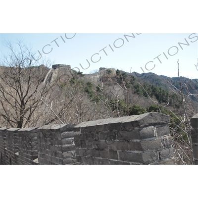 Mutianyu Section of the Great Wall of China (Wanli Changcheng) near Beijing