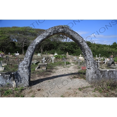 Entrance to a Cemetery on Playa Guiones in Nosara