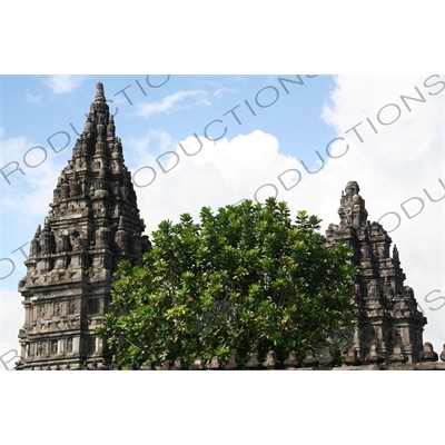 Building at Prambanan Temple Compound near Yogyakarta