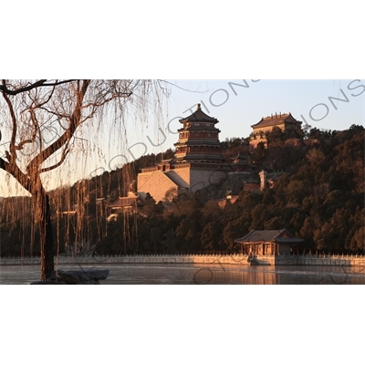 South Face of Longevity Hill (Wanshou Shan) in the Summer Palace in Beijing