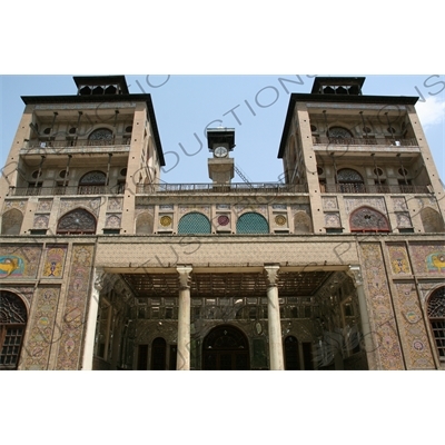 Edifice of the Sun (Shams ol Emareh) in the Golestan Palace in Tehran