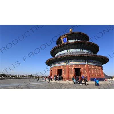 Hall of Prayer for Good Harvests (Qi Nian Dian) in the Temple of Heaven (Tiantan) in Beijing