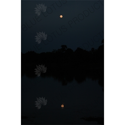 Moon above Pre Rup in Angkor Archaeological Park