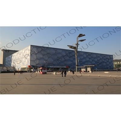 Beijing National Aquatics Centre/Water Cube (Guojia Youyong Zhongxin/Shuili Fang) in the Olympic Park in Beijing