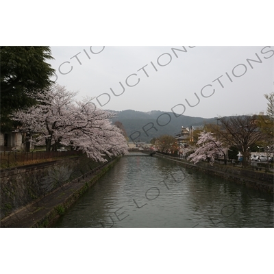 Lake Biwa Canal in Kyoto