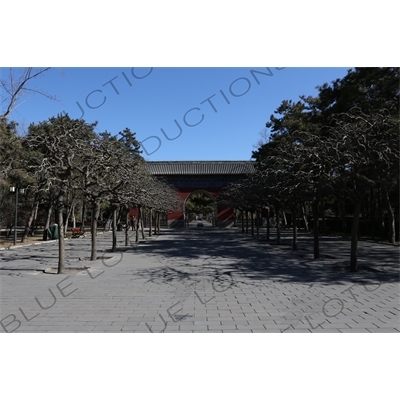 West Holy Gate in the Temple of the Sun Park (Ritan Gongyuan) in Beijing