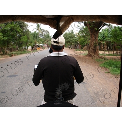 Rickshaw Drive in Angkor