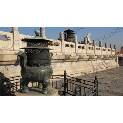 Bronze Incense Burner/Censer in the Forbidden City in Beijing