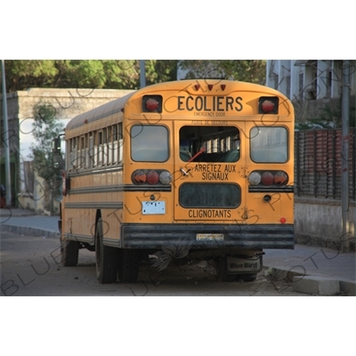 Old School Bus in Djibouti City