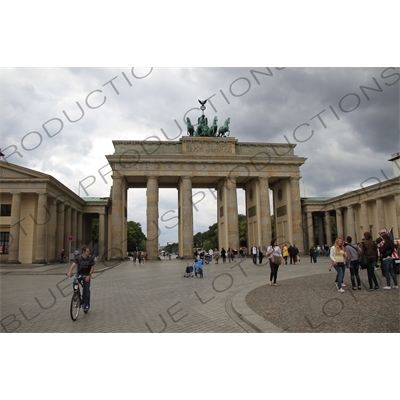 Brandenburg Gate (Brandenburger Tor) in Berlin