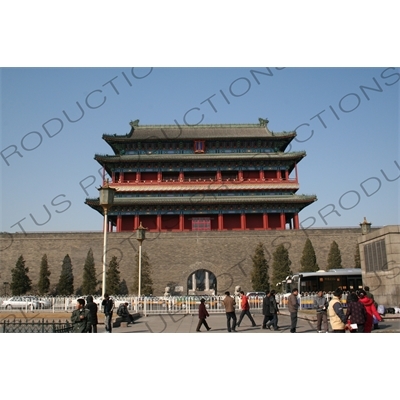 Qianmen/Zhengyangmen Gatehouse in Beijing