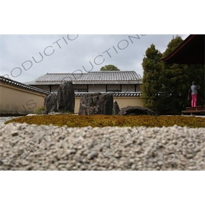 Ryogen-in Rock Garden in the Daitoku-ji Complex in Kyoto