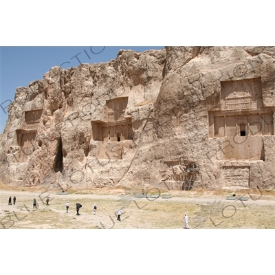 Tombs of Darius II, Artaxerxes I and Darius the Great at Naqsh-e Rustam