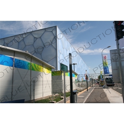 Beijing National Aquatics Centre/Water Cube (Guojia Youyong Zhongxin/Shuili Fang) in the Olympic Park in Beijing