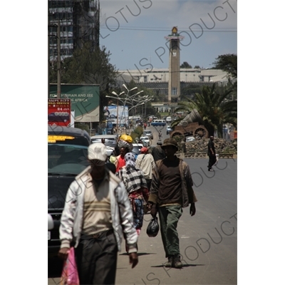 Churchill Avenue in Addis Ababa