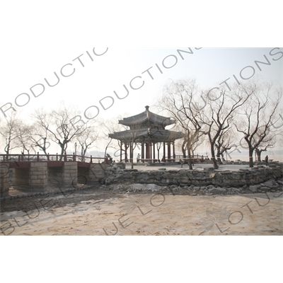 Pavilion of Heralding Spring (Zhi Chun Ting) in the Summer Palace in Beijing