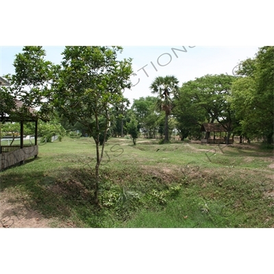 Killing Fields and Mass Graves at the Choeung Ek Killing Fields near Phnom Penh