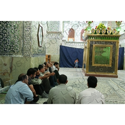 Tomb of Ahmad and Muhammad in the Shah Cheragh Mosque in Shiraz