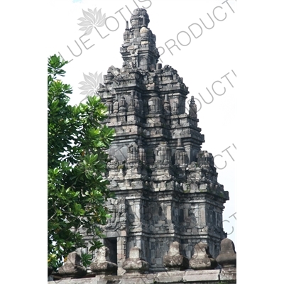 Building at Prambanan Temple Compound near Yogyakarta