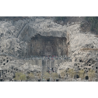 Fengxian Temple/Grotto (Fengxian Si) at the Longmen Grottoes (Longmen Shiku) near Luoyang