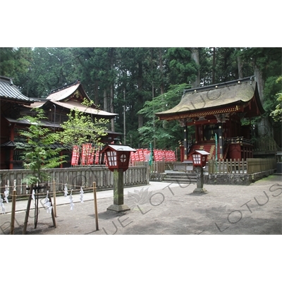 Fujiyoshida Sengen Shrine in Fujiyoshida