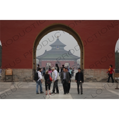 Gate of Prayer for Good Harvests (Qi Nian Men) and the Hall of Prayer for Good Harvests (Qi Nian Dian) in the Temple of Heaven (Tiantan) in Beijing