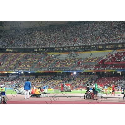 Bird's Nest/National Stadium (Niaochao/Guojia Tiyuchang) in the Olympic Park in Beijing