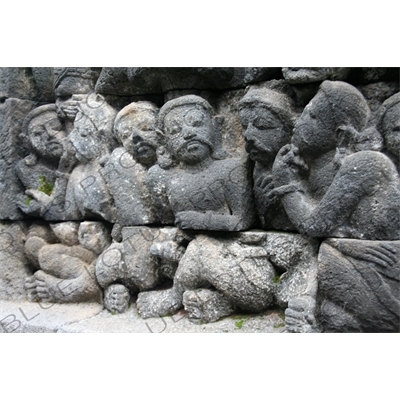 Relief Carving at Borobudur