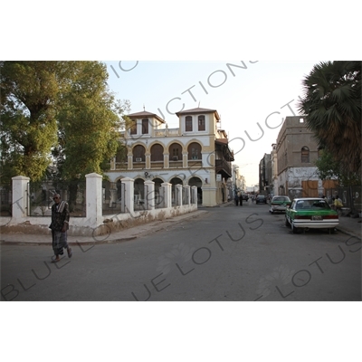 French Colonial Building in Djibouti City
