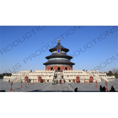 Hall of Prayer for Good Harvests (Qi Nian Dian) in the Temple of Heaven (Tiantan) in Beijing