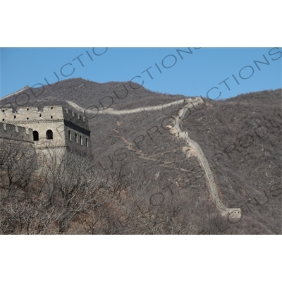 Mutianyu Section of the Great Wall of China (Wanli Changcheng) near Beijing