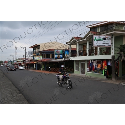 Street in La Fortuna