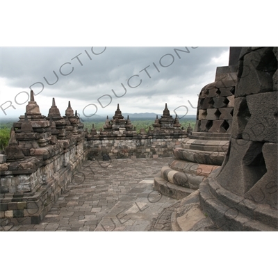 Terrace of Borobudur