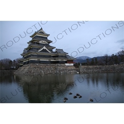 Keep (Tenshu/Tenshukaku) of Matsumoto Castle in Matsumoto