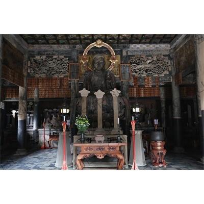 Statue of Buddha in Kencho-ji in Kamakura