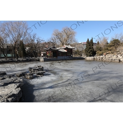 'Stone Boat' in the Southwest Waterscape Area in Ritan Park in Beijing