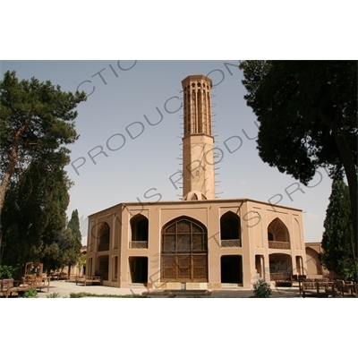 Wind Tower in Dowlatabad Garden in Yazd