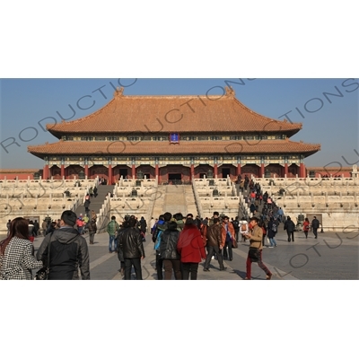 Hall of Supreme Harmony (Taihe Dian) in the Forbidden City in Beijing